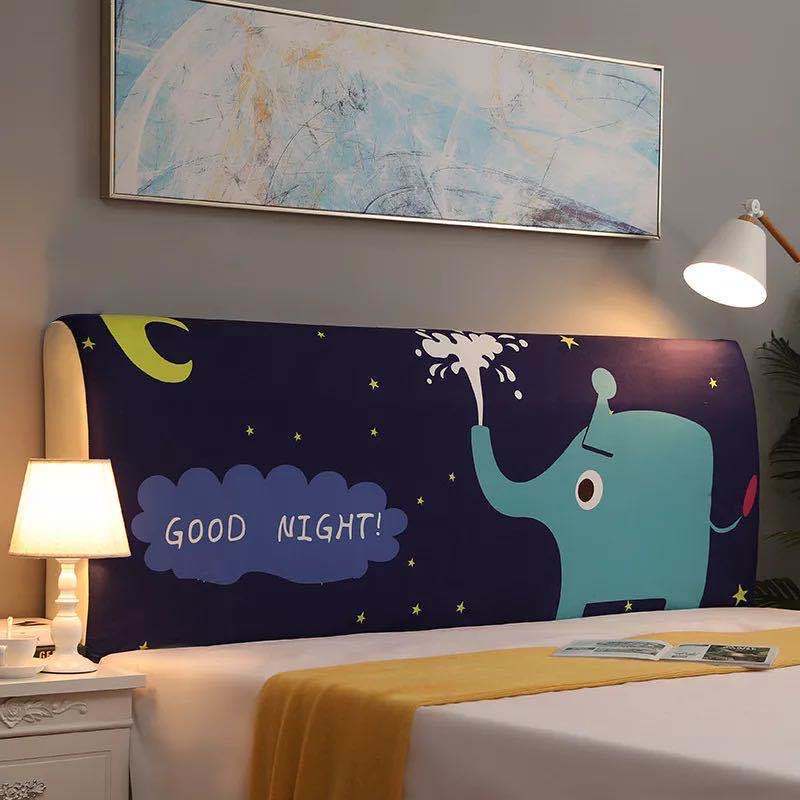 Vỏ Bọc Đầu Giường Chống Bụi Bằng Da 1.5m - 2m Thiết Kế Đơn Giản Hiện Đại