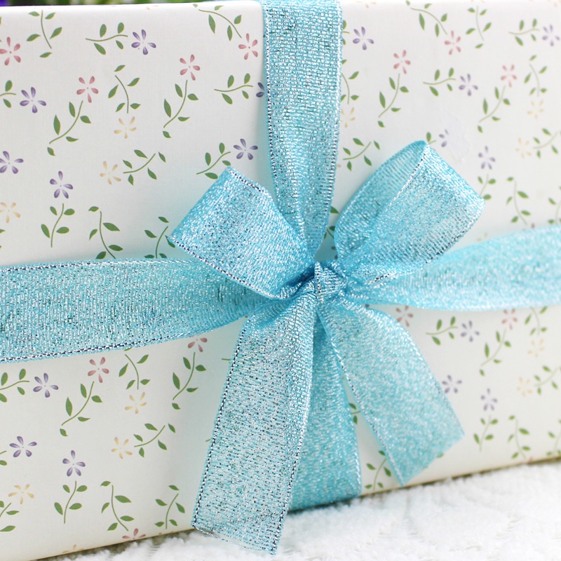 Cuộn dây ruy băng ánh kim trang trí thủ công cho tiệc cưới gói quà cỡ 25'' (20mm)