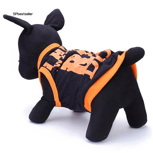 Áo thun in chữ thời trang mùa hè cho cún cưng