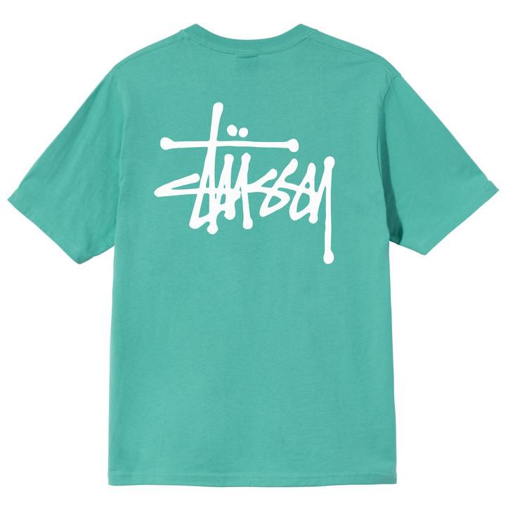 Áo thun nam nữ cổ tròn Basic Stussy VNXK - Áo phông nam nữ vải Cotton co giãn,dày dặn form unisex - Hiti