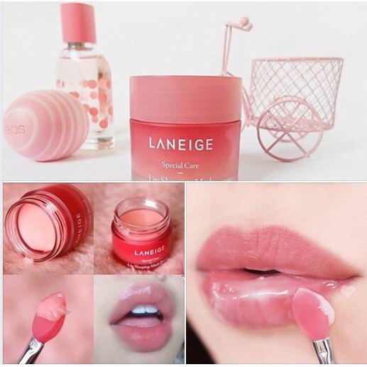 (Fullsize 20g) Mặt nạ ngủ môi Laneige Lip Sleeping Mask Berry