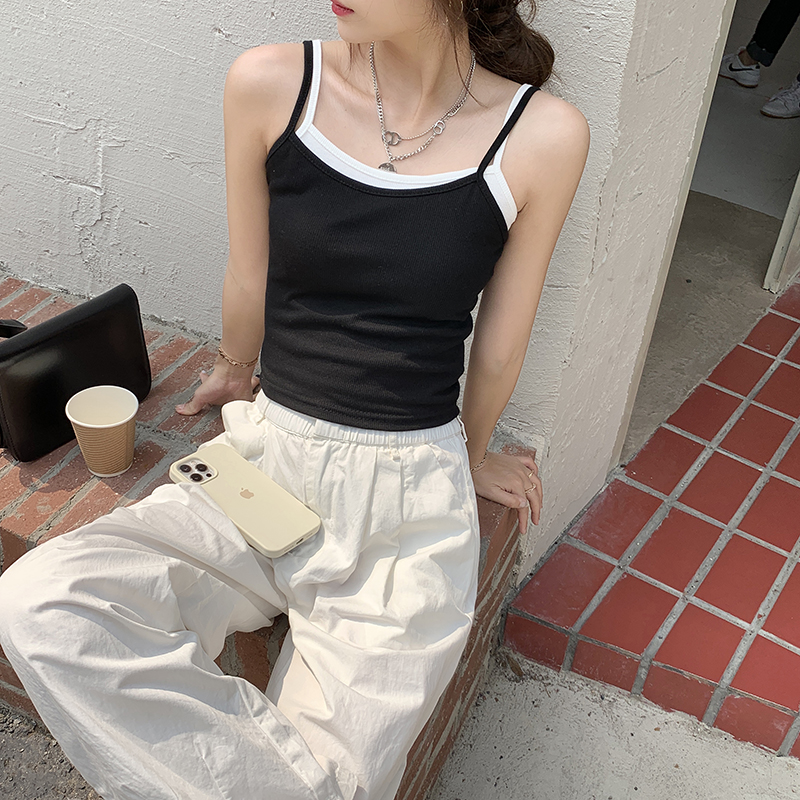 Áo Hai Dây Phong Cách Hàn Quốc 41775 | BigBuy360 - bigbuy360.vn