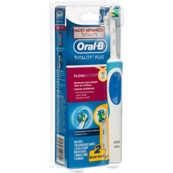 Bàn chải đánh răng điện Oral B B Braun tặng bốn đầu thay Minh House