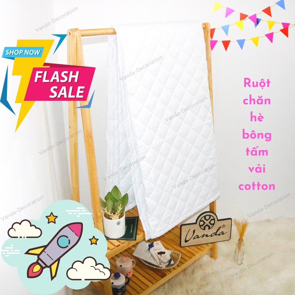 Ruột chăn hè bông tấm vải Cotton