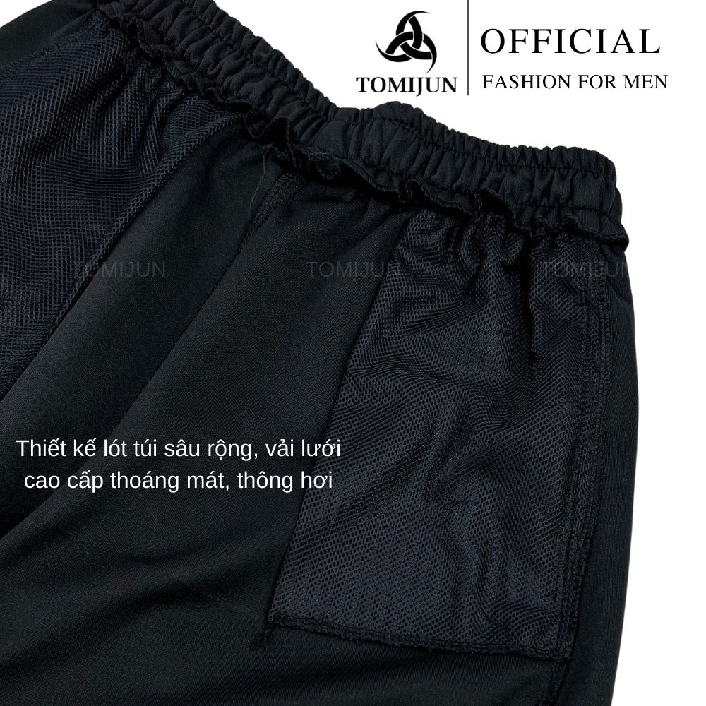Quần short nam TOMIJUN phong cách unisex dáng rộng nhiều mẫu hot trend trẻ trung năng động