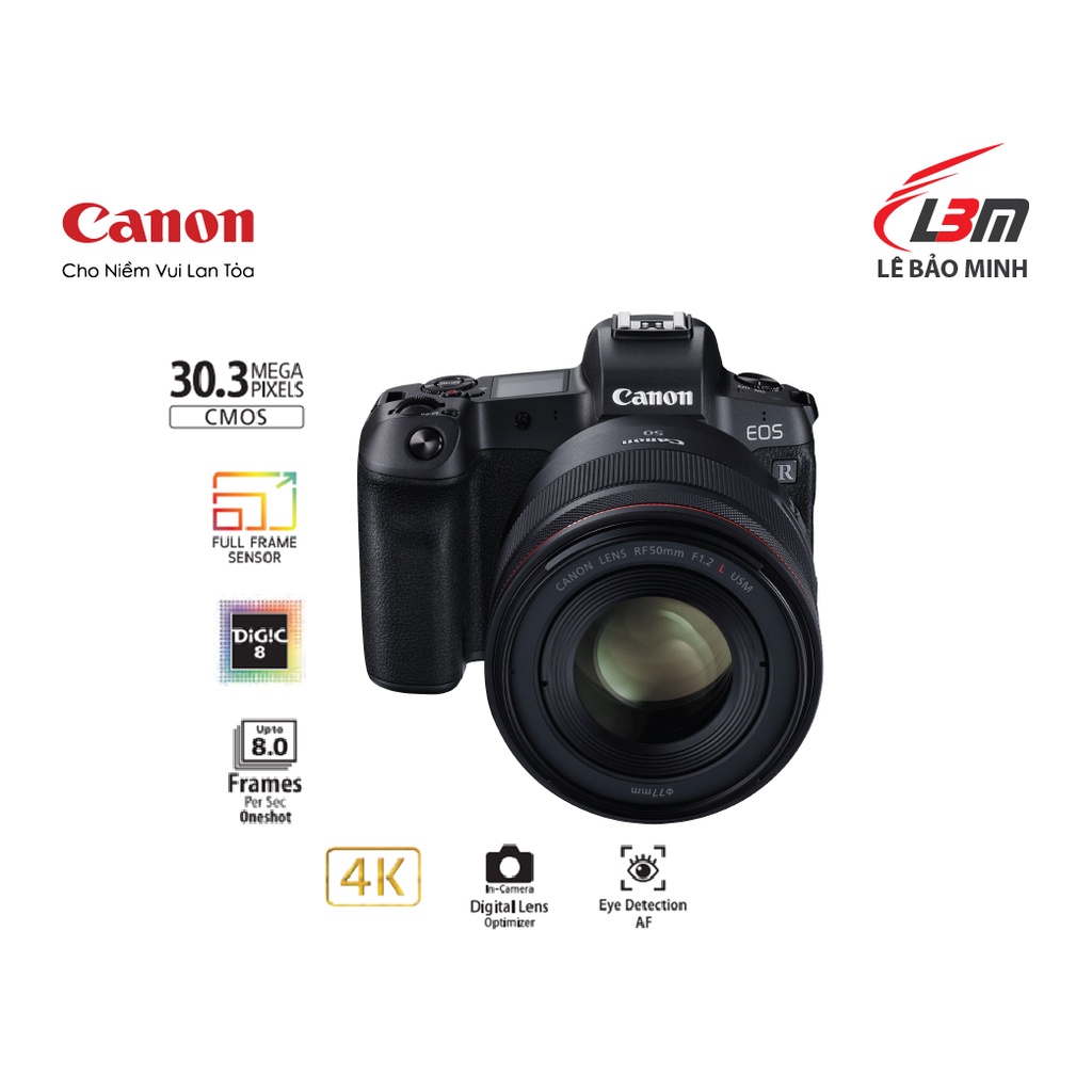 Máy ảnh Canon EOS R R24-105MM USM - Hàng Chính Hãng Lê Bảo Minh