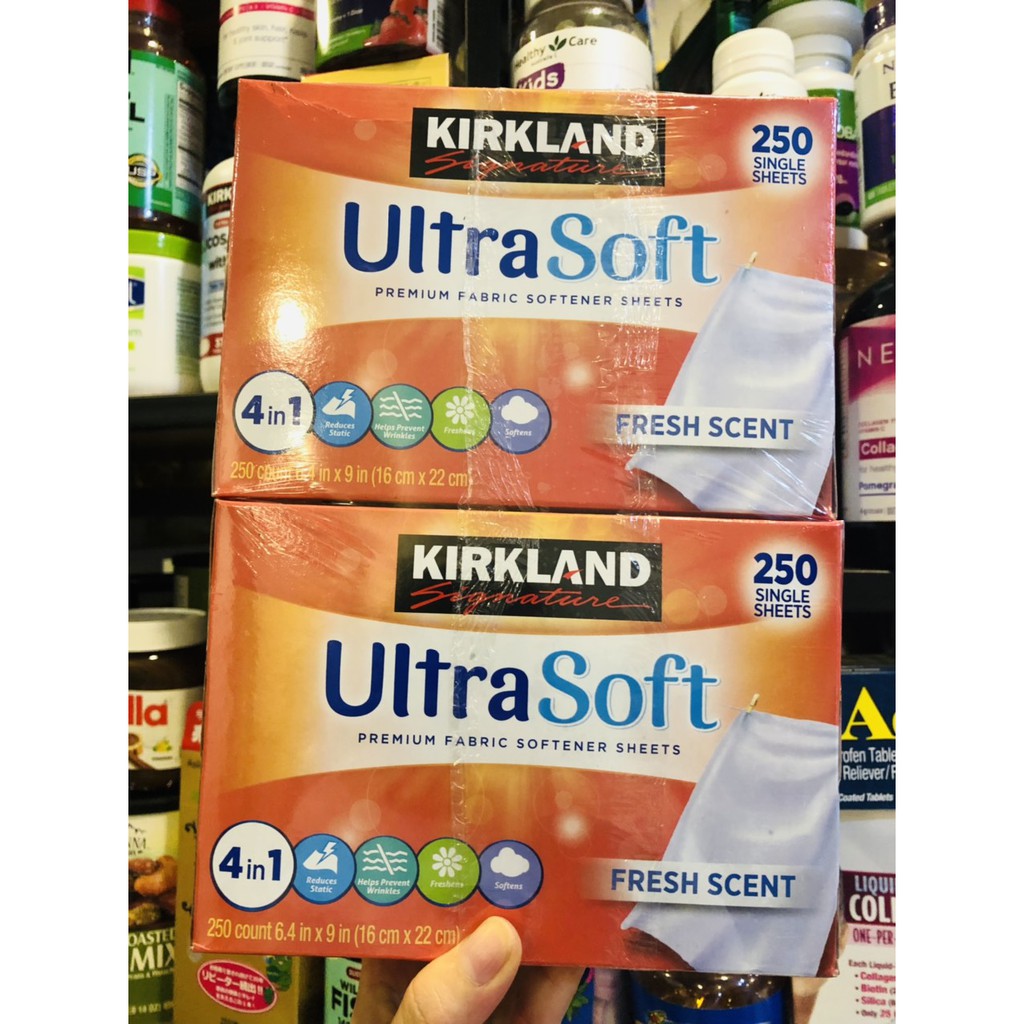 GIẤY THƠM ĐA NĂNG ULTRA SOFT KIRKLAND 4IN1 250 TỜ - USA