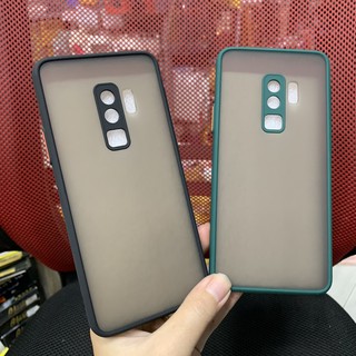 Ốp samsung S8plus, S9plus dẻo viền màu lưng nhám
