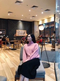 Áo len lông thỏ ( Hàng od)