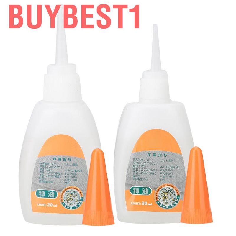 (hàng Mới Về) Tinh Dầu Làm Sạch Đồng Hồ Ibest 1 20ml + 30ml