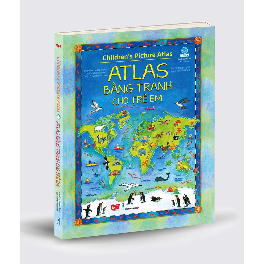 Sách - Atlas Bằng Tranh Cho Trẻ Em (Children's Picture Atlas) Gigabook