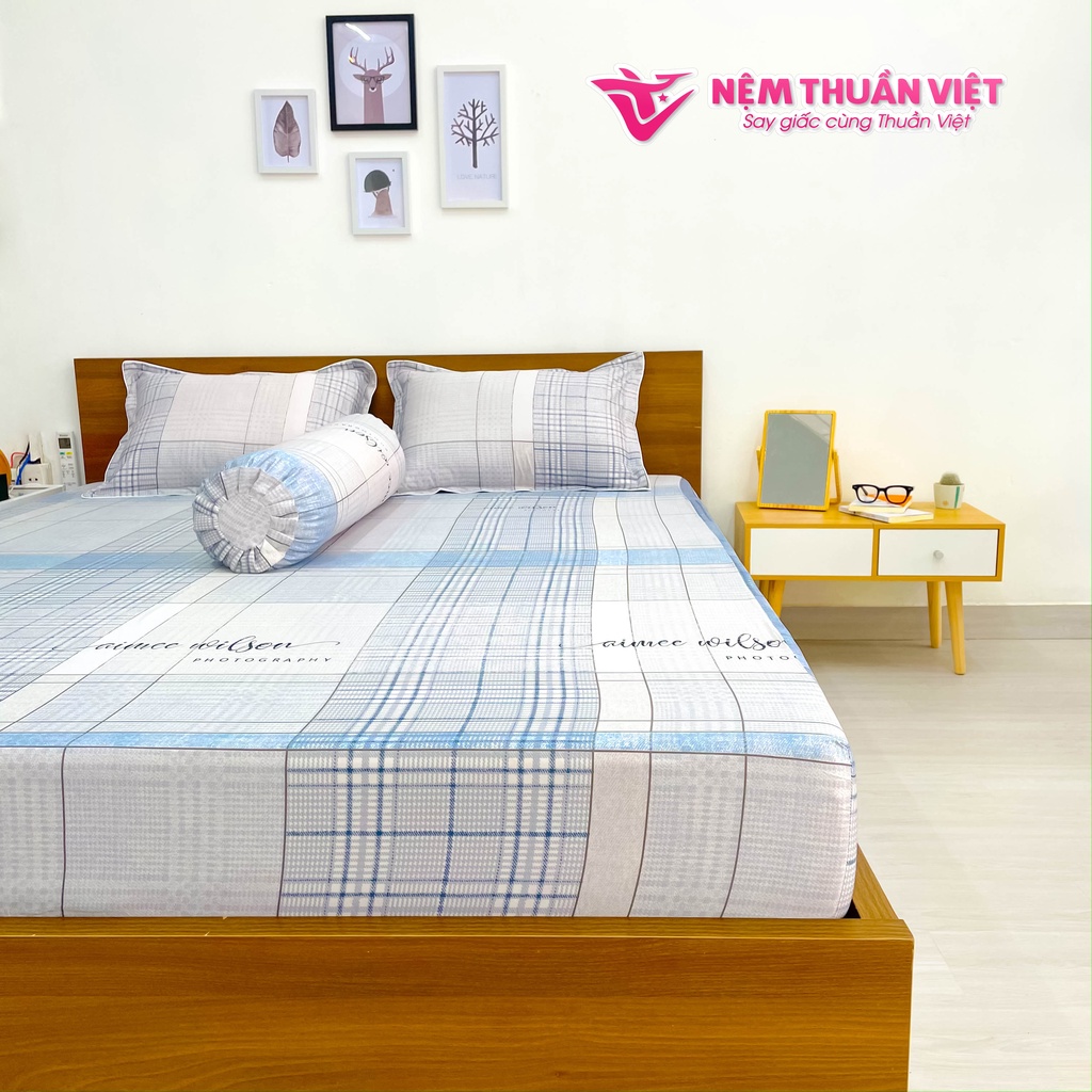 Mền Tencel Thuần Việt Cao Cấp - Xám Nhạt TVM05 - Kích Thước 180x200