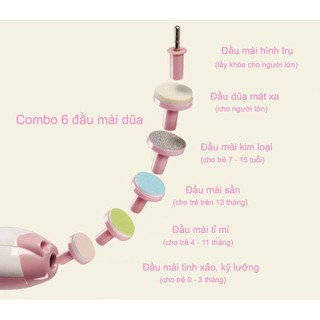 Bộ cắt móng tay cho bé