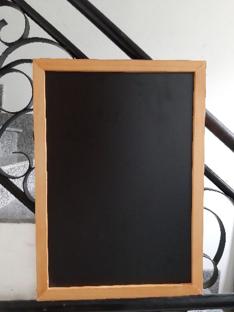 Bảng đen menu 50*70 tặng bảng treo cửa mini