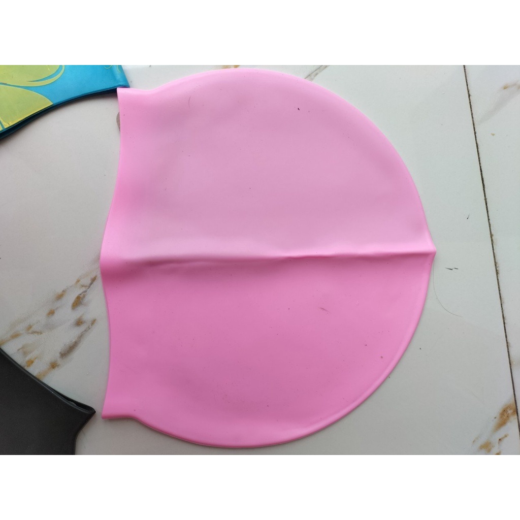Mũ bơi chống nước silicon swim cap ( tuyển khách sỉ)