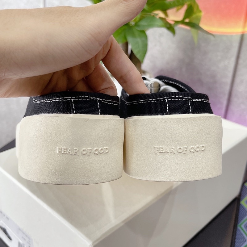 ⚡️[Mirror Quality] - Giày FEAR OF GOD 101 Backless Sneaker Black, Giày FOG mirror quality