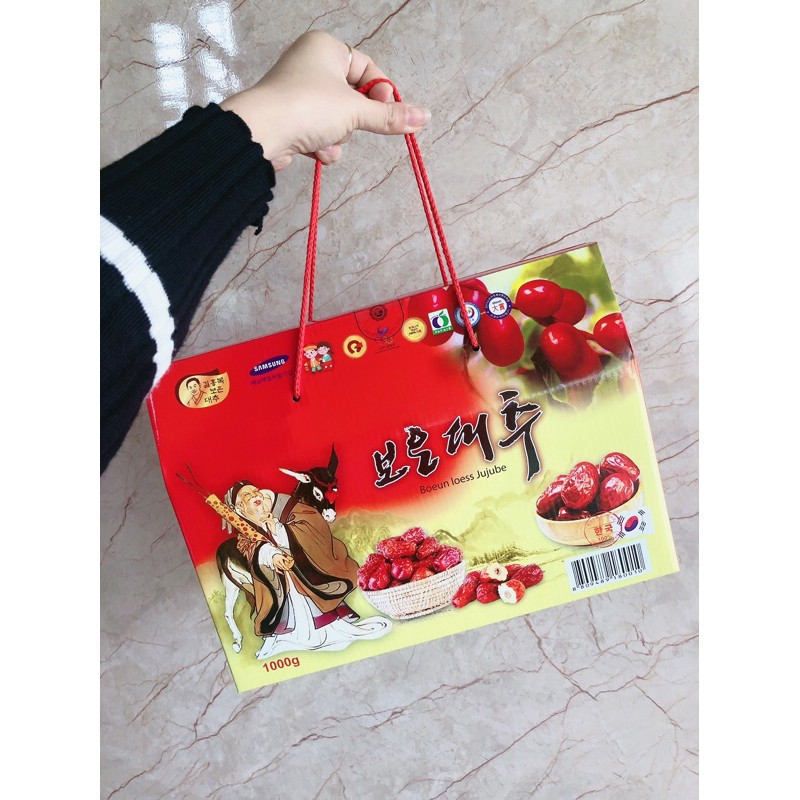 Táo đỏ hàn quốc hộp 1kg