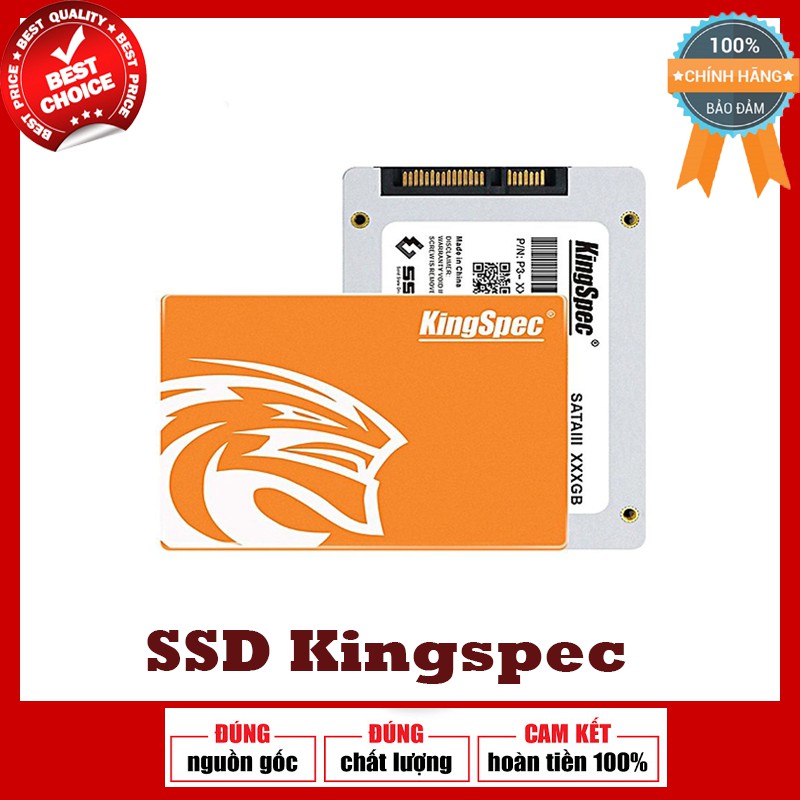 Ổ cứng SSD Kingspec 2.5 Sata III 120GB / 128GB / 240GB | BigBuy360 - bigbuy360.vn