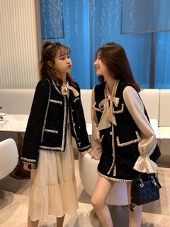 [Mặc là sang] Set váy đôi bạn thân