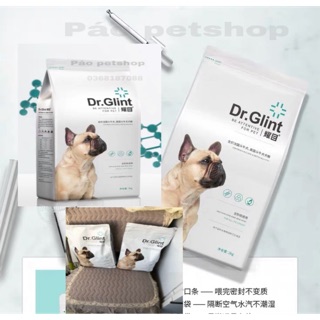 SET 2 túi Thức ăn cho chó Bull Pháp DR.GLINT (4kg)