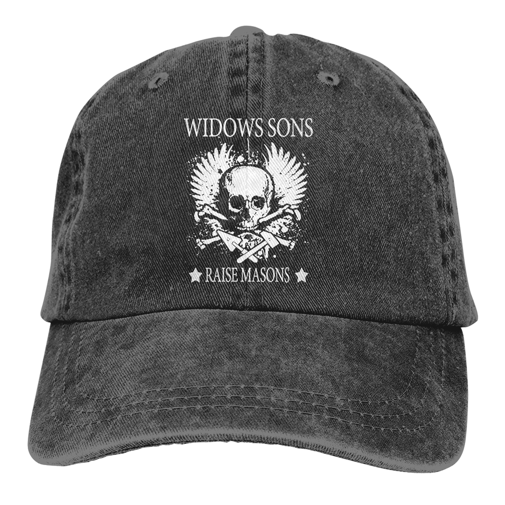 GUIJING Popularshop Widows Sons Raise Masons Cap Messy Hair Don't Care-1 Men Women Snapback Casquettes Adjustable Baseball Cap