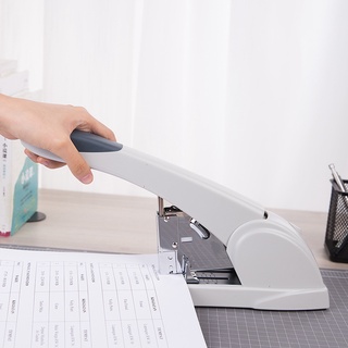 Dập ghim deli, cỡ lớn 210 trang, đen, xám - 1 cái e0395