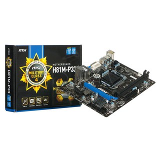 Bo mach chu MSI H81 P33 mới full box 3 năm