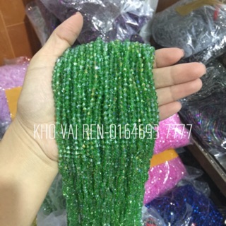 Hạt cườm kết áo 4mm (chùm 10 dây)