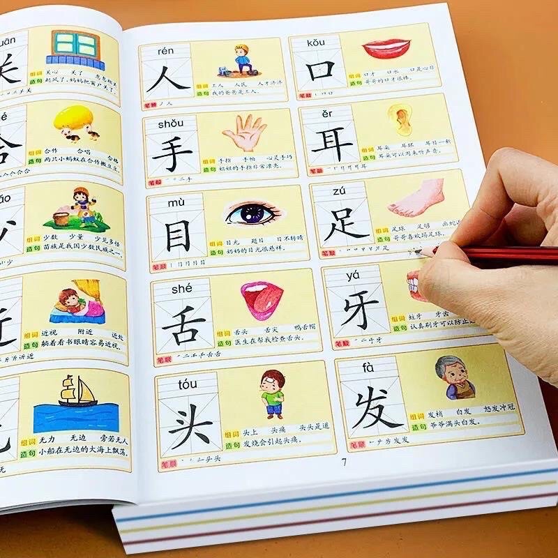 Bộ Sách Học Nhớ 3000 Hán Tự Bằng Hình Ảnh Phân Tích Bộ Thủ Dễ Hiểu