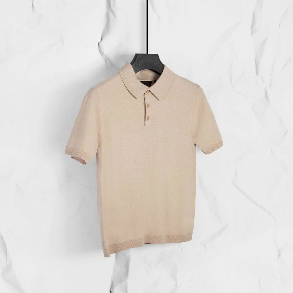 Áo polo nam Leo Vatino vải dệt len co giãn tay ngắn cổ bẻ bộ nhiều màu lịch lãm PLMD24 | BigBuy360 - bigbuy360.vn