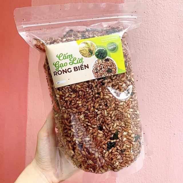Cốm Gạo Lứt Rong Biển