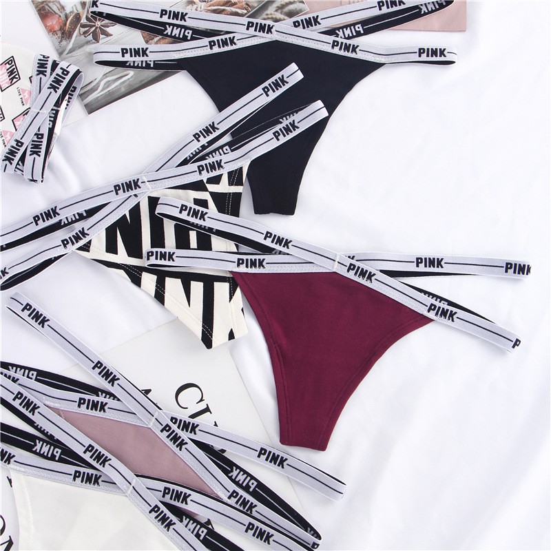 Quần lót Q008 Vicky lọt khe cotton dây chéo chữ