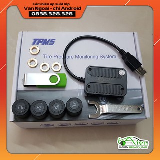 Cảm biến áp suất lốp TPMS van ngoài KaVitech A3 (DVD Android)
