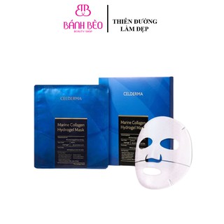 Mặt nạ collagen tươi dưỡng trắng da Celderma Marine Collagen Hydrogel (hộp 3 miếng)