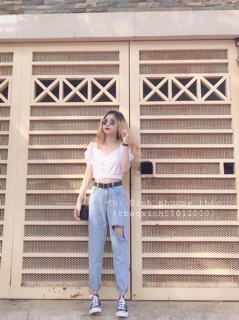 Baggy rách gối (ảnh thật)
