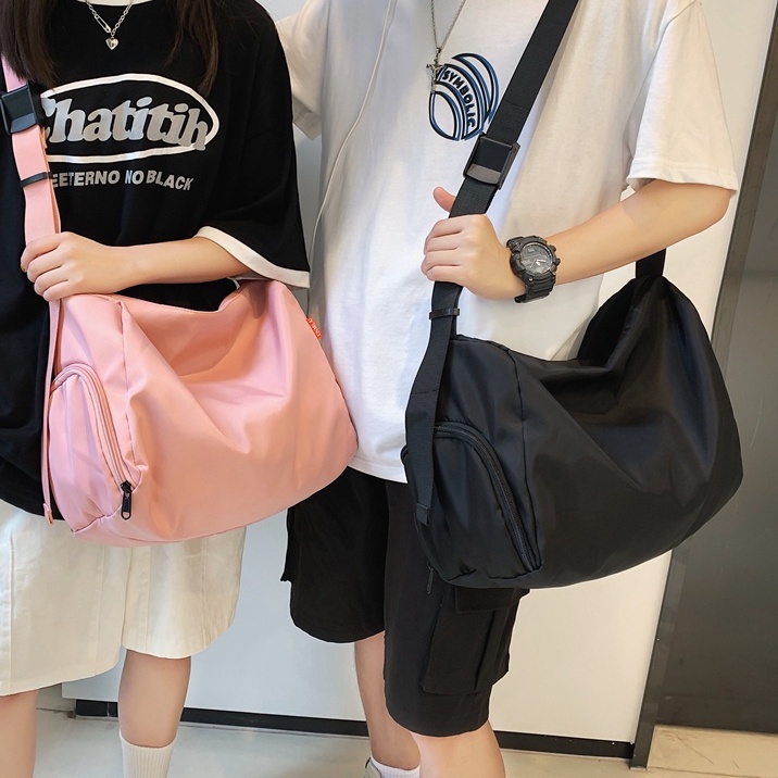 Túi Đeo Chéo Bằng Nylon Thời Trang Hàn Quốc Cho Nam