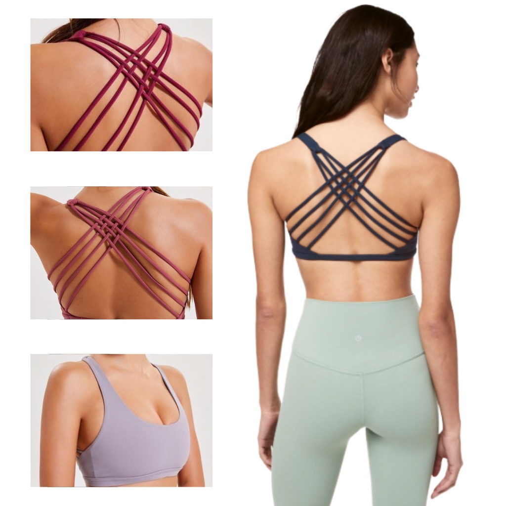 Áo tập Lululemon Free To Be Bra Wild - Áo lót thể thao Lulu không logo