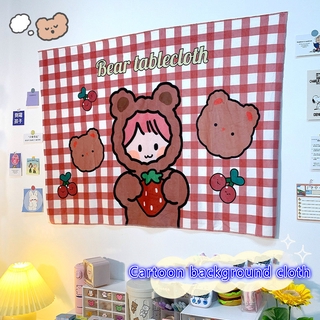 Tấm vải canvas chủ đề hoạt hình sử dụng trang trí tường hoặc trải bàn