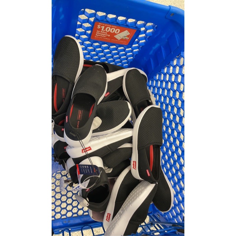 [BILL MỸ] GIÀY LƯỜI SLIP ON LEVI’S KHÔNG HỘP CHÍNH HÃNG MỸ | BigBuy360 - bigbuy360.vn