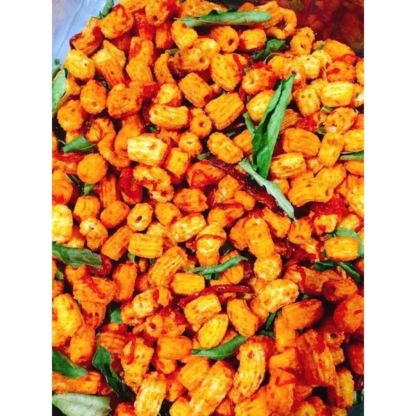 NUI CHIÊN GIÒN ĐẶC BIỆT - NUI RIM BÒ KHÔ 300gr