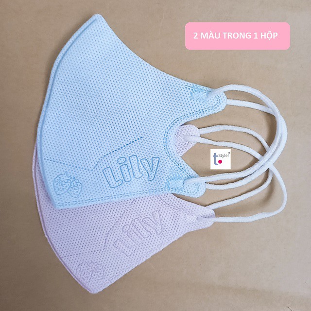 [SẴN HÀNG] 1 hộp 10 cái khẩu trang LiLy chính hãng cho bé từ 6 tháng đến 5 tuổi | BigBuy360 - bigbuy360.vn