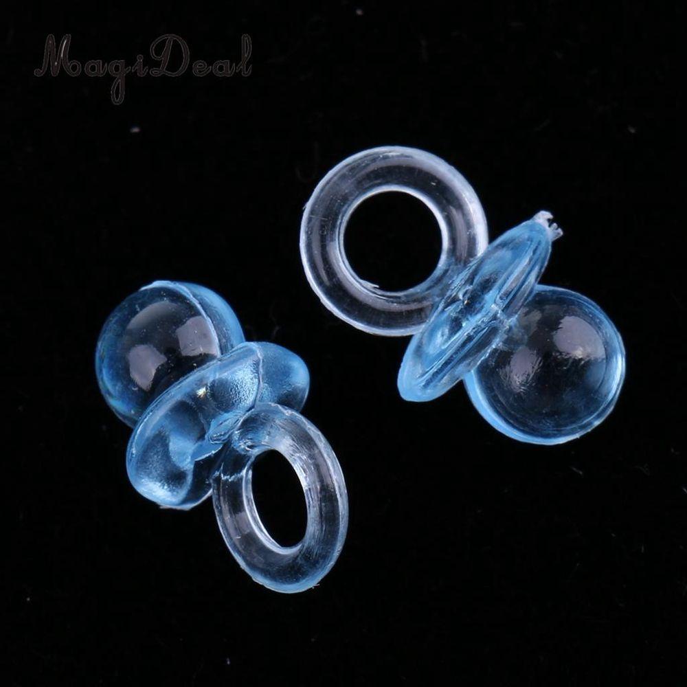 CLEOES Núm Vú Giả Mini Màu Xanh Dương / Hồng Trang Trí Bánh Giáng Sinh DIY