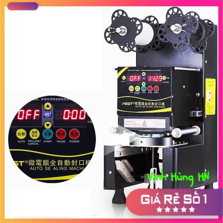 Máy dập nắp cốc trà sữa tự động Fest RC 95