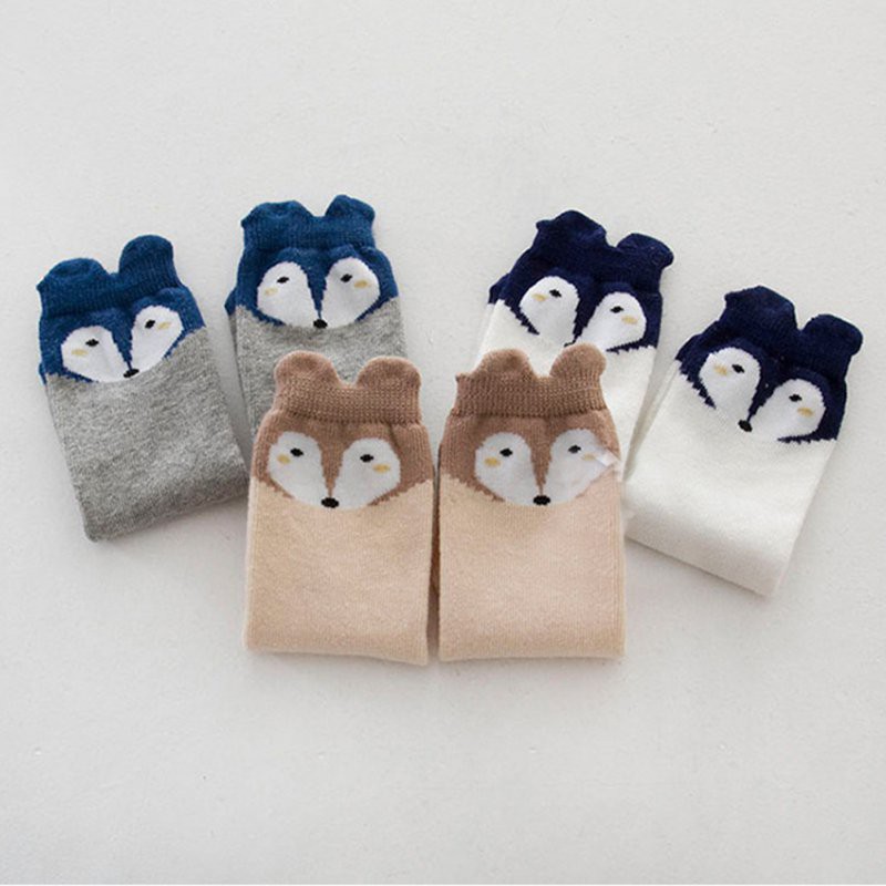 Tất chân hình thú chống trượt cho bé