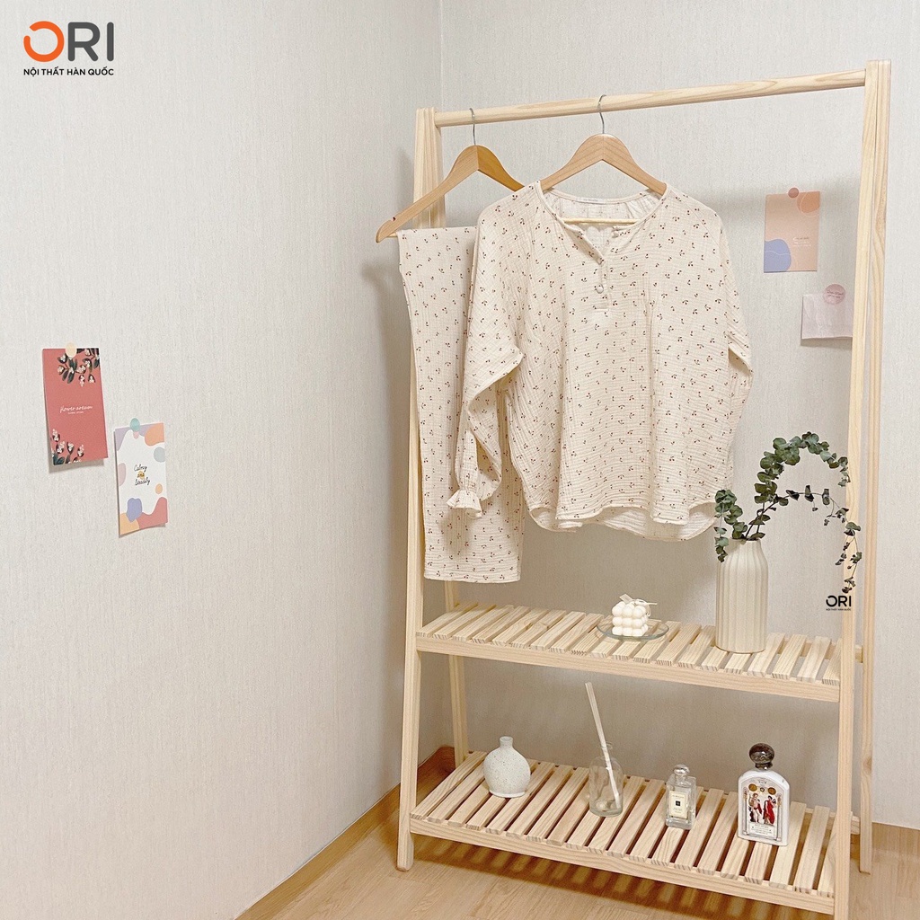 GIÁ TREO QUẦN ÁO CHỮ A 2 TẦNG XUẤT KHẨU - AHANGER 2F SIZE 86 - ORI NỘI THẤT HÀN QUỐC