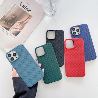 Ốp Điện Thoại Da Dệt Tản Nhiệt Chống Sốc Chống Rơi Cho IPhone 13 12 11 Pro Max X XS XR XS Max