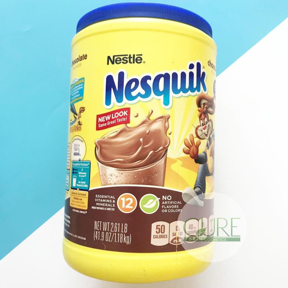 Bột chocolate hoà tan nesquik mỹ 1.18kg của mỹ - ảnh sản phẩm 1