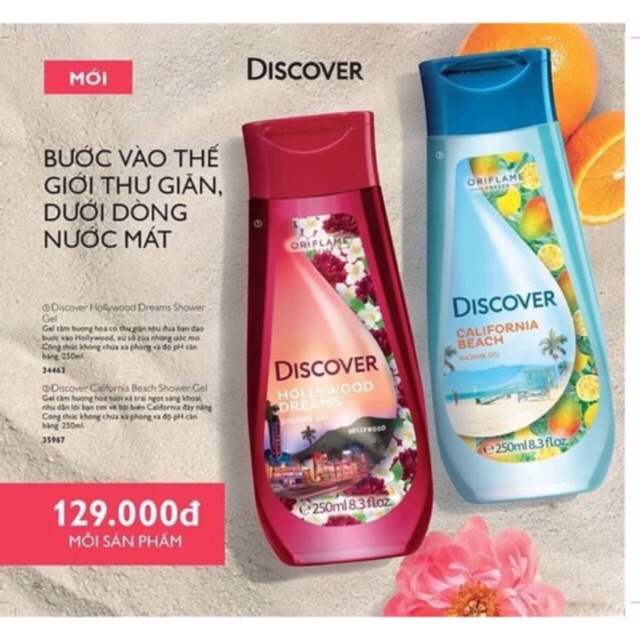 HNN. Sữa-Tắm Discover 250ml