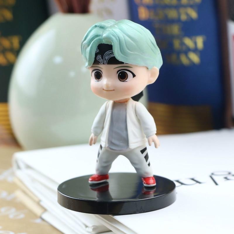 Set 7 Mô Hình Đồ Chơi Các Thành Viên Nhóm Nhạc BTS