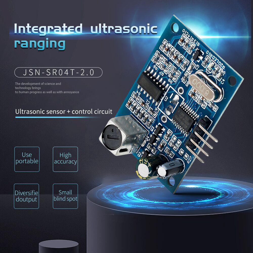 Waterproof Ultrasonic Module JSN-SR04T Water Proof Integrated Distance Measuring Transducer Sensor for Arduino